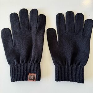 EVOLG G  Wave Touch Screen Black Knit Gloves Adult One Size NEW